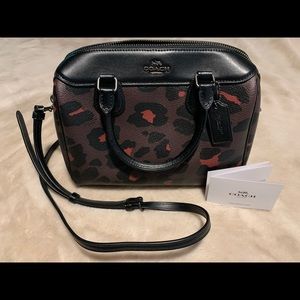 Coach mini satchel purse